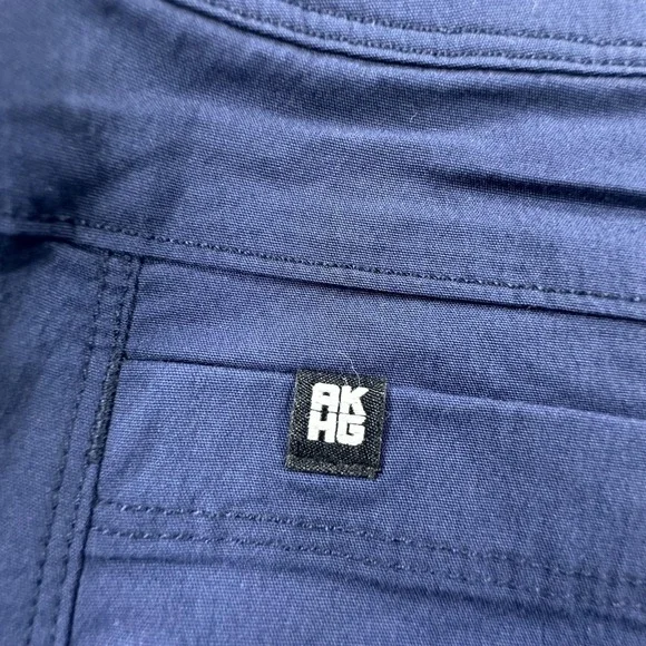 Alaskan Hardgear Pants Womens 8 Long Blue Free Reign Cargo Stretch Workwear - Picture 4 of 15